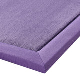 MonkeyMats: Memory Foam Soft-Touch Mat - Purple (200cm x 300cm)