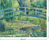 Hinkler: Mindbogglers Gold - Bridge Over a Pond of Water Lilies Puzzle (1000pc Jigsaw)