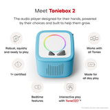 tonies: Toniebox 2 Starter Set with Creative Tonie Rubie - Sky Blue