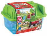 Hape: Countryside Train Bucket Set - 41 Piece