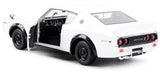 Maisto Special Edition: 1:24 Die-cast Vehicle - 1973 Nissan Skyline 2000 GT-R KPGC110 (White)