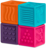 B.Toys: One Two Squeeze Blocks (Set of 10)