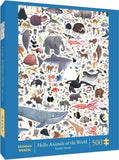Chronicle Books: Hello Animals of the World Puzzle (500pc Jigsaw)