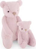 Snuggle Bunnies: George the Bear - Powder Pink 30cm Plush