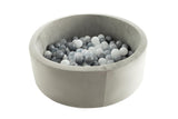 Ball Pit with 200 Play Balls - Grey