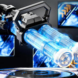 2.25L Double Barrel Gatling Water Gun with Backpack Tank