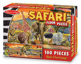 Melissa & Doug: 100 Piece Safari Floor Puzzle (100pcs)