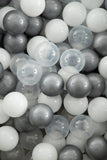 Ball Pit with 200 Play Balls - Grey
