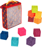 B.Toys: One Two Squeeze Blocks (Set of 10)