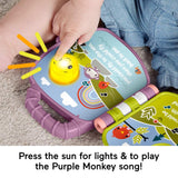 Fisher-Price: Laugh & Learn Purple Monkey Book