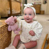 Snuggle Bunnies: George the Bear - Powder Pink 20cm Plush