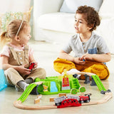 Hape: Countryside Train Bucket Set - 41 Piece