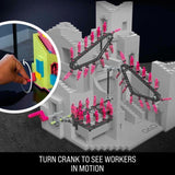 Mega Squid Game Staircase Building Toy Kit - 1707 Pieces