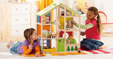 Hape: All Season Wooden Dolls House - Furnished