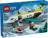 LEGO City: Emergency Air Ambulance Airplane - (60465)