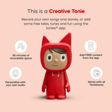 tonies: Toniebox 2 Starter Set with Creative Tonie Rubie - Moon Grey