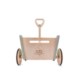 Kinderfeets: 2 in 1 Wooden Walker Wagon