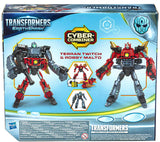 Transformers EarthSpark: Cyber Combiner - Terran Twitch & Robby Malto