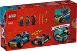 LEGO Ninjago: Rogue vs. Drix Race Car Duel - (71840)