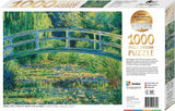 Hinkler: Mindbogglers Gold - Bridge Over a Pond of Water Lilies Puzzle (1000pc Jigsaw)