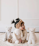 Snuggle Bunnies: George the Bear - Marshmallow 20cm Plush