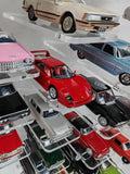 BrickFans Premium 1:64 Diecast Cars Display Case for 38 Cars & 6 Haulers