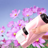 Mini Pocket Microscope Kit - Pink