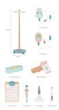 Kids Montessori Hospital Wooden Play Set and Accessories