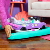 Bright Starts: Little Speedster 3 in 1 Car Walker - Purple Power