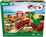 BRIO: World - Animal Farm Train Set