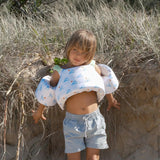 Sunnylife: Floatie Jacket - Sammy the Seagull Blue Wave (Ages 3-6)