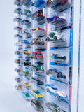 BrickFans Premium Wall-Mounted Cars Holder for 48 Cars