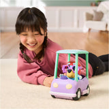 Bluey: Chat Mates Figure & Vehicle - Grannies Car With Janet