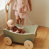 Kinderfeets: 2 in 1 Wooden Walker Wagon