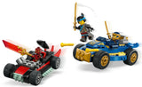 LEGO Ninjago: Rogue vs. Drix Race Car Duel - (71840)
