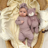 Snuggle Bunnies: Elsie the Kitty - Violet 20cm Plush