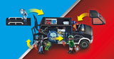 Playmobil: City Action - Helicopter Pursuit with Runaway Van (70575)