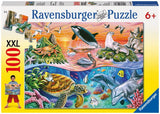 Ravensburger: Above and Below Water (100pc Jigsaw)