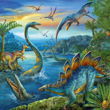 Ravensburger: Dinosaur Fascination (3x49pc Jigsaws)
