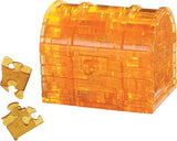 Crystal Puzzle: Gold Treasure Chest (52pc)