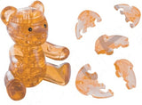Crystal Puzzle: Brown Teddy Bear (41pc)