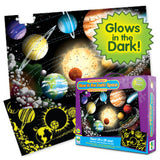 The Learning Journey: Puzzle Double Glow in the Dark - Space Jigsaw Puzzle