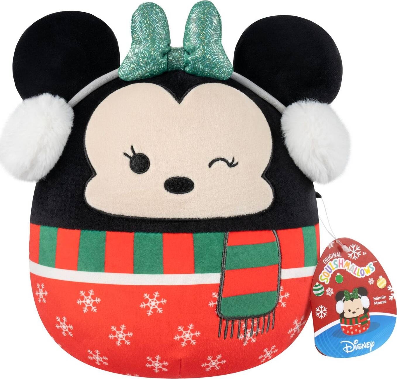 Squishmallows: Winter Minnie Mouse - 8" Disney Holiday Plush