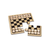 Wooden Chess in Metal Box