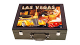 Dal Rossi: Las Vegas - 500 Poker Chips in 11.5 Carnon Fibre Case