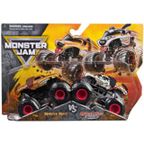 Monster Jam: 1:64 Scale Diecast - Monster Mutt Vs Monster Mutt Dalmatian (2 Pack)