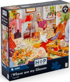 House of Puzzles: Where Are My Glasses (1000pc Jigsaw)