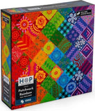 House of Puzzles: Patchwork Rainbow (1000pc Jigsaw)