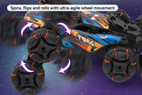 Kids 8WD Remote Control Stunt Car