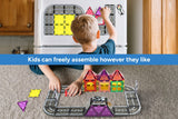 69 Piece Road Magnetic Tile Set